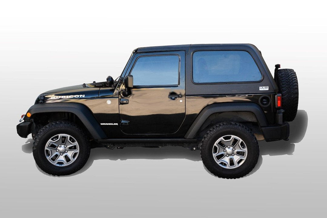 DV8 Offroad HT07FB22 Black Fiberglass Fastback Hard Top
