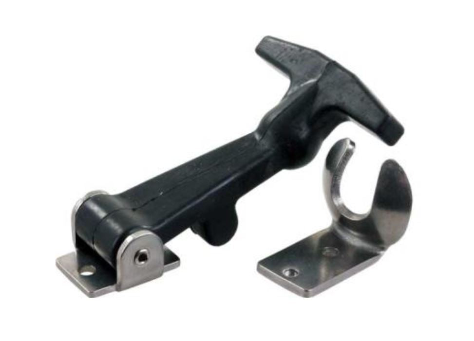 JR Products Hood Latch (10875) – Material: Rubber