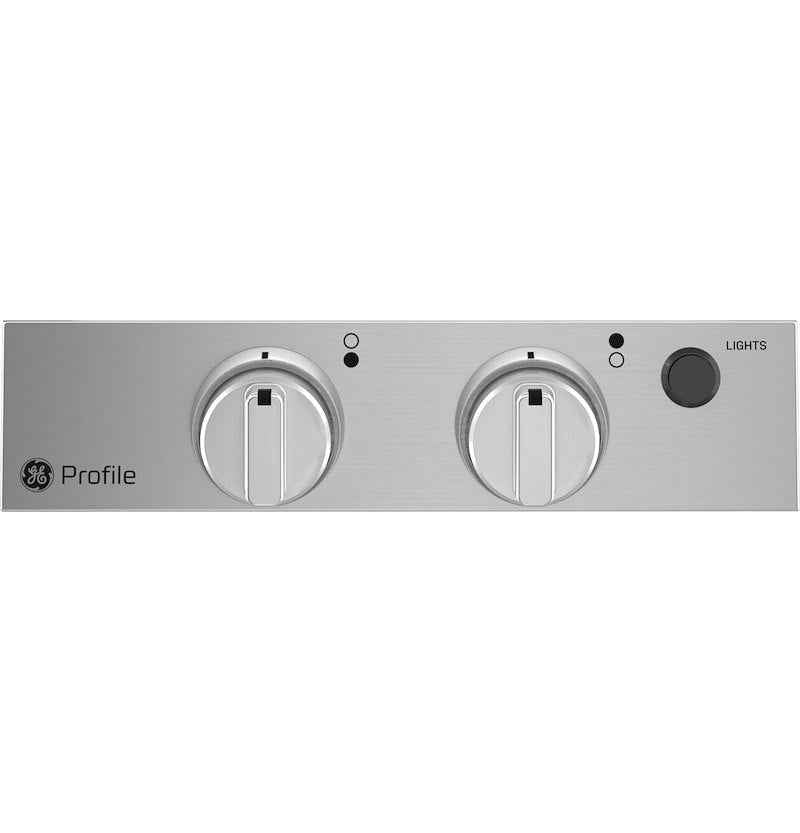 GE Profile PLU612RTSS RV Propane Cooktop 12" 2 Burner – Piezo Ignition 12V