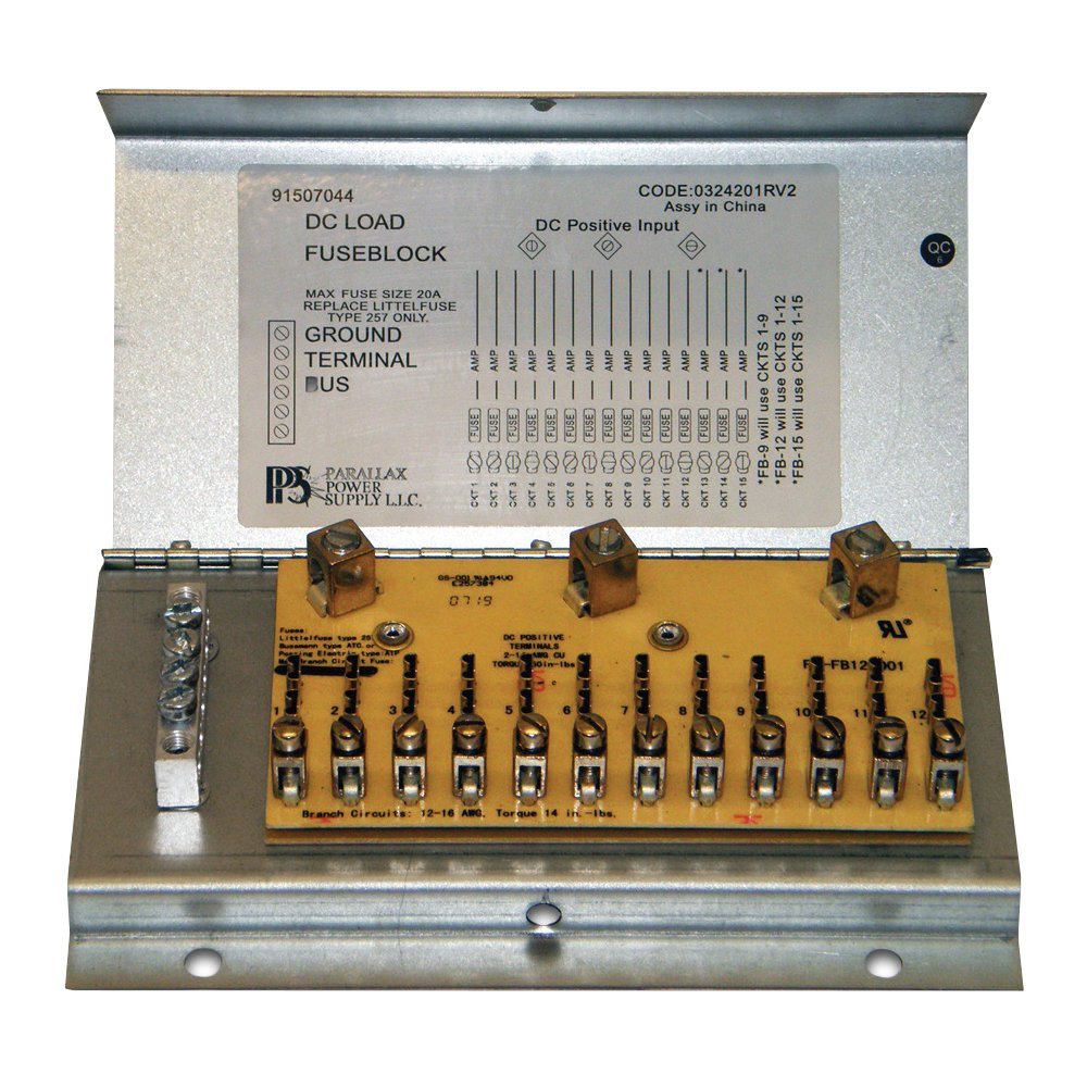 Parallax Power Supply Fb11 Fuse Block