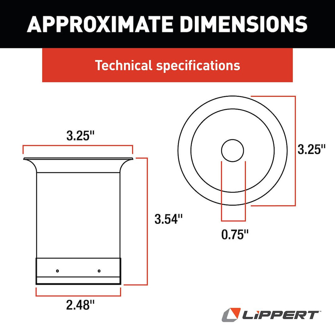 Lippert Components 122840 Slide Out Stop - image 2