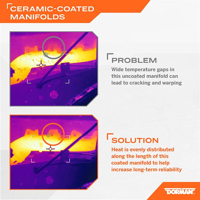 Dorman 674694XD OE Solutions XD Ceramic-Coated Cast-Iron Manifold - image 6
