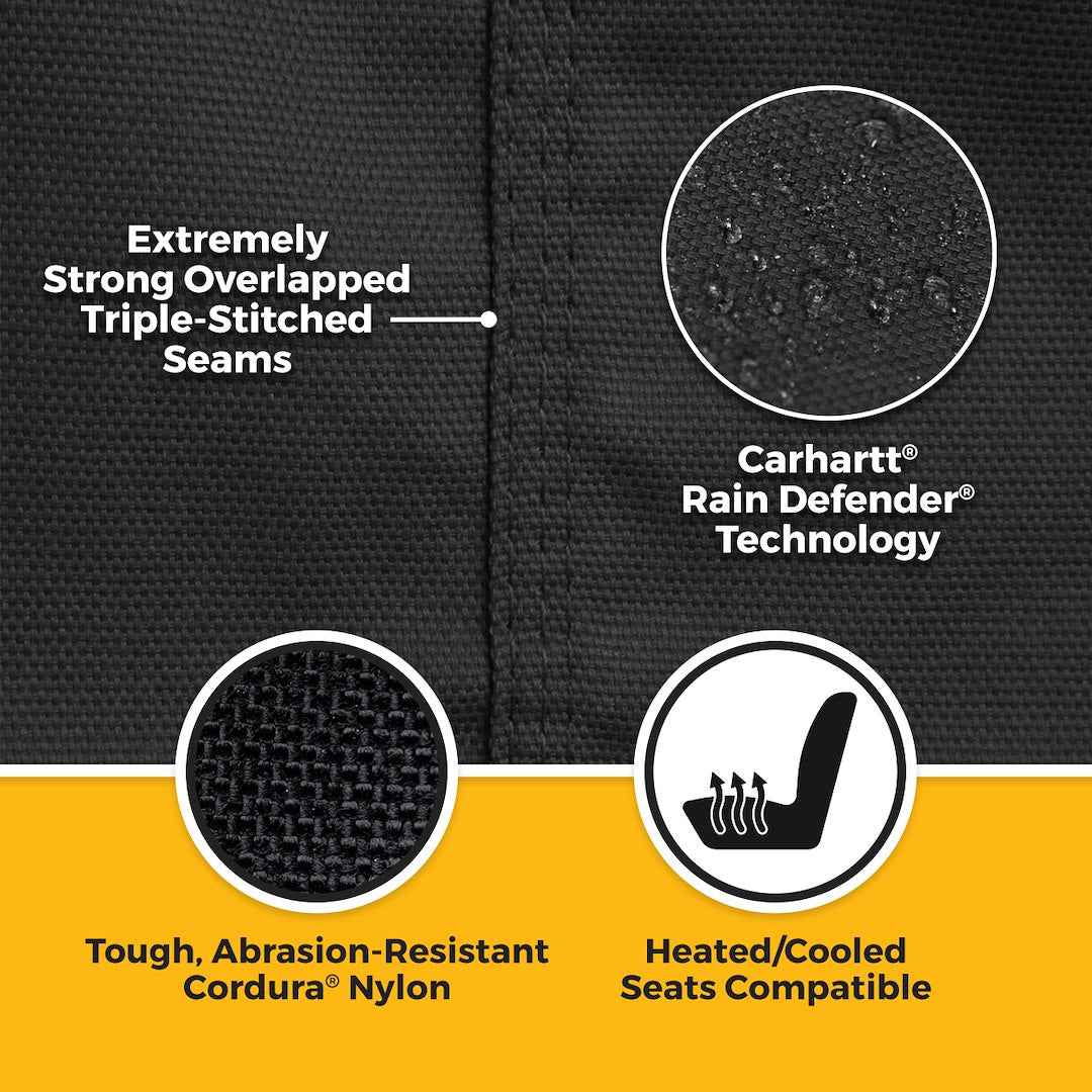 Covercraft SC3500COBK Carhartt Black Ram 2500 Cordura Bench Cover - image 3