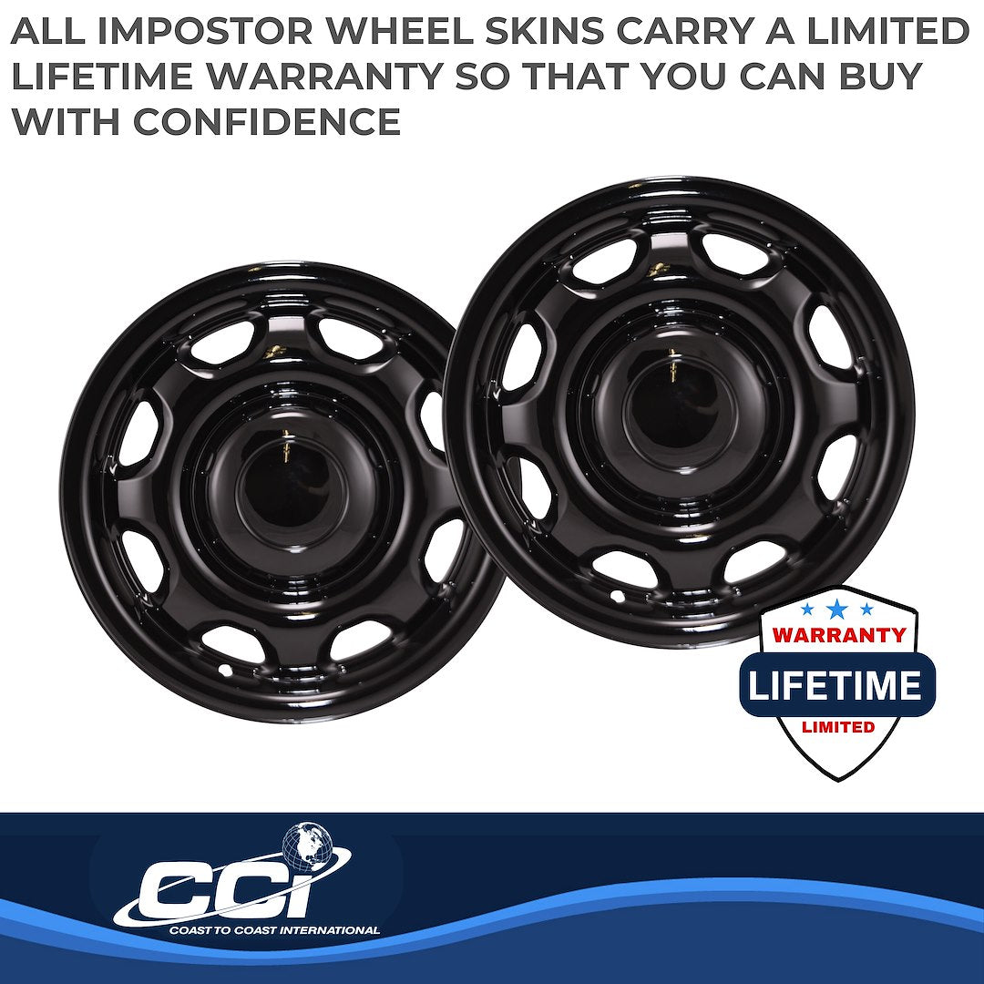 Coast To Coast IMP80BLK 17-Inch Black F-150 Wheel Skins - image 3