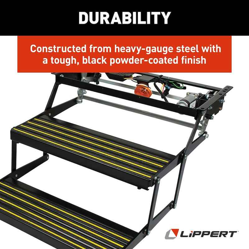Kwikee Revolution Double Electric RV Step – Part # 3725791