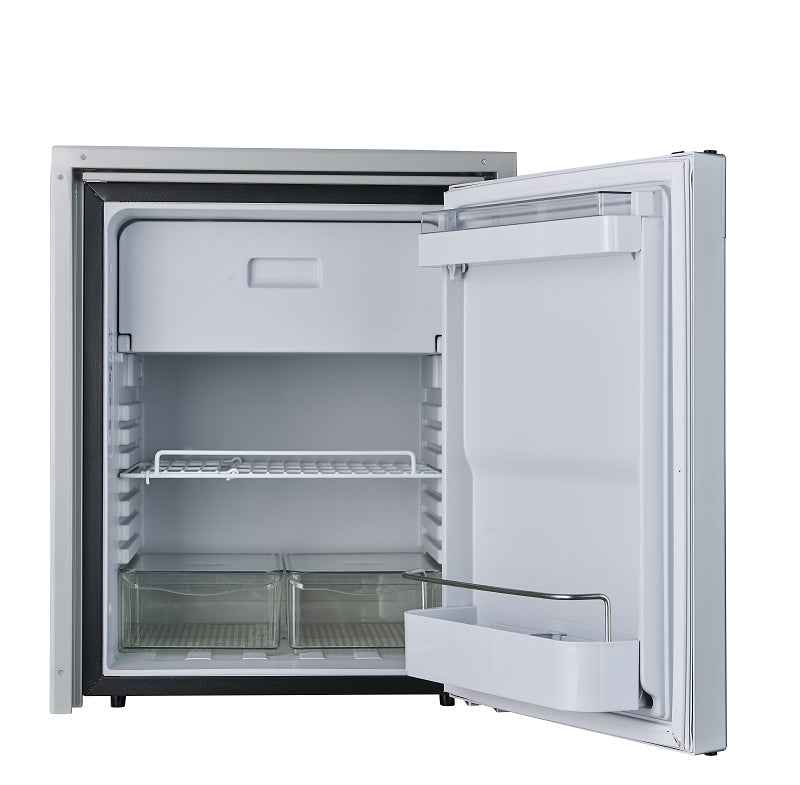 Pinnacle Appliances 3 Cu. Ft. 12V DC Portable Fridge – Stainless Steel RF 12-282