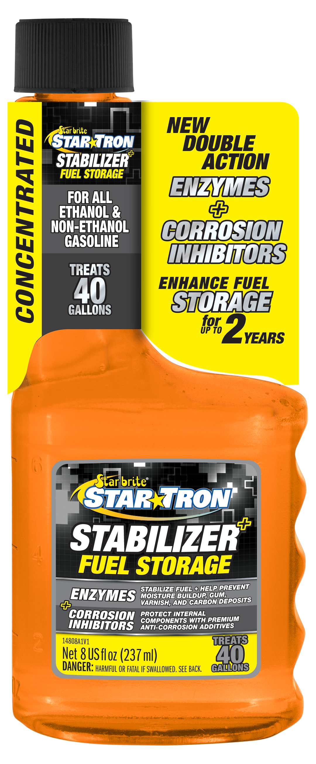Star Brite Star Tron for Gasoline Fuel Additive Treats Up to (14808)
