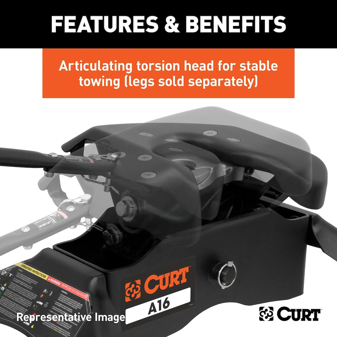 Curt 16520 Fifth Wheel Trailer Hitch Head - image 4