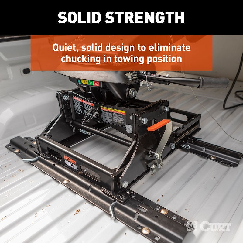 CURT A25 25K Fifth Wheel Hitch with S25 Slider – 16651