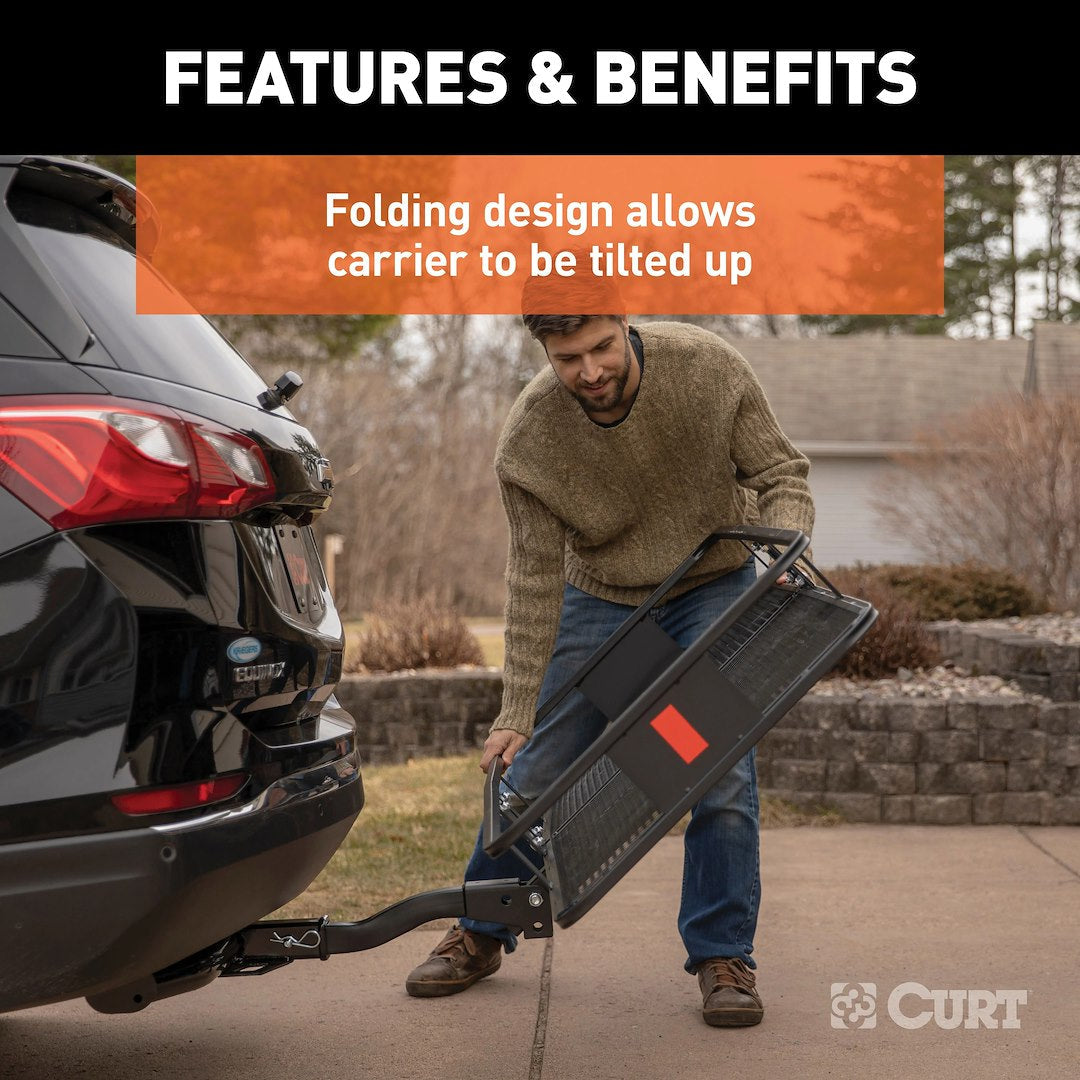 Curt 18153 Trailer Hitch Cargo Carrier - image 5
