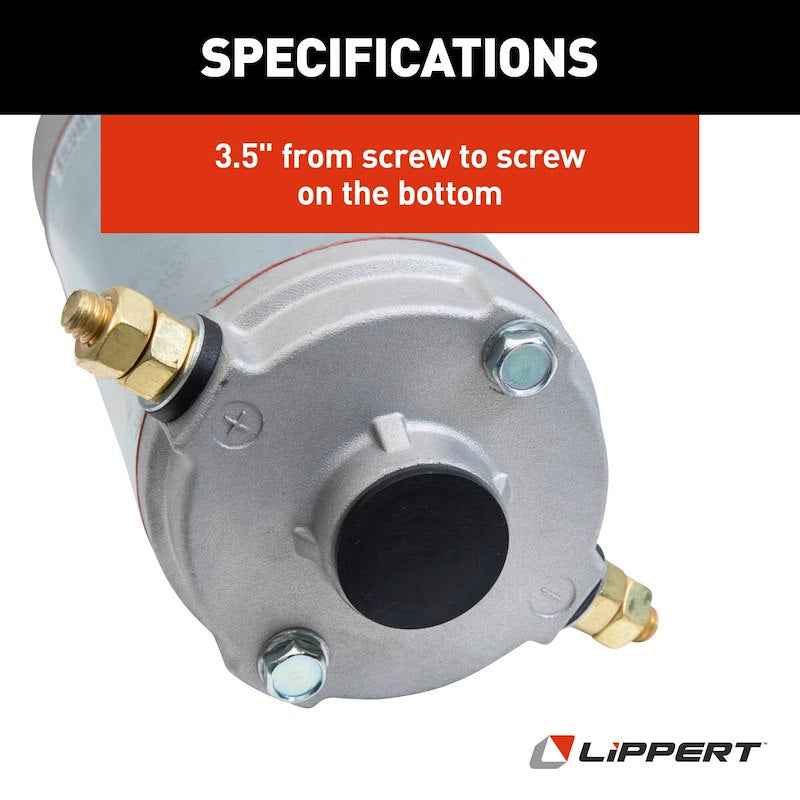 Lippert Hydraulic Pump Motor – 6V Replacement for RV Leveling Systems