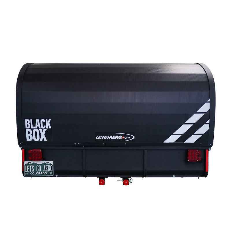 Lets Go Aero H02196 BlackBox PRO Hitch Cargo Carrier with Enclosed Storage