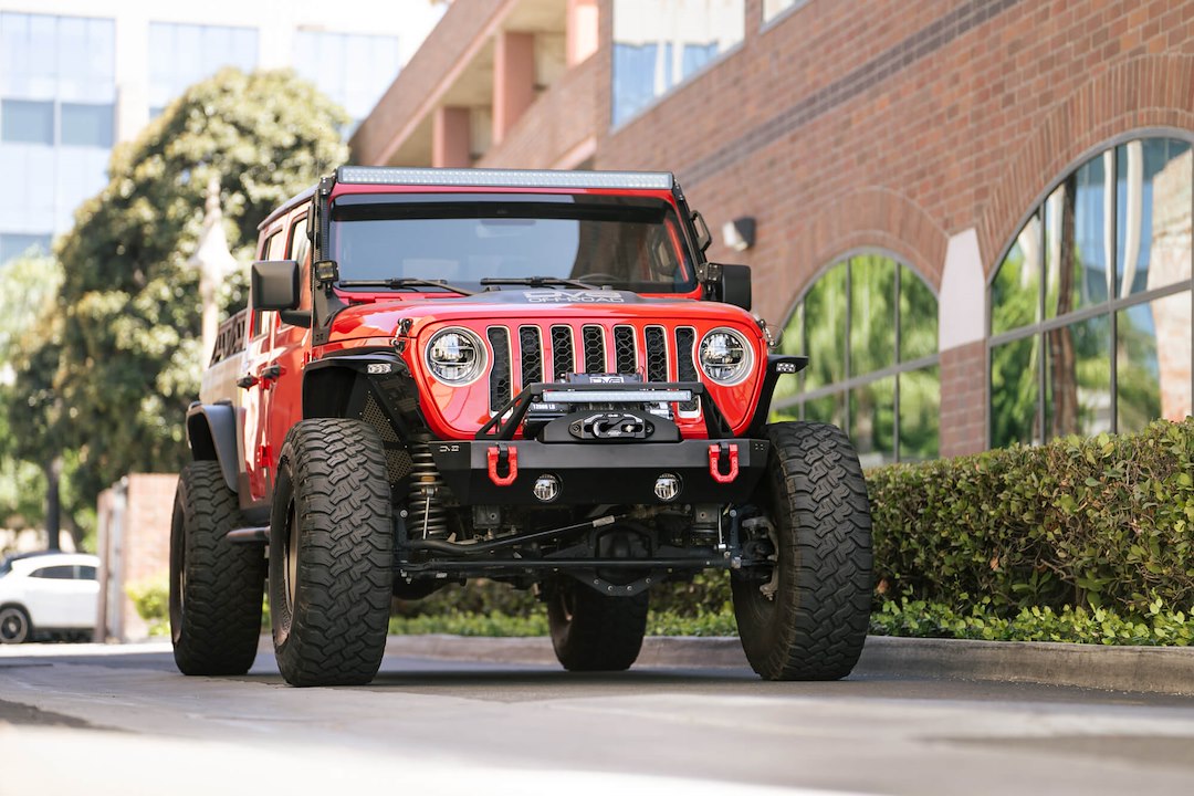 DV8 Offroad FBJL-06 FS-25 Stubby Steel Front Bumper