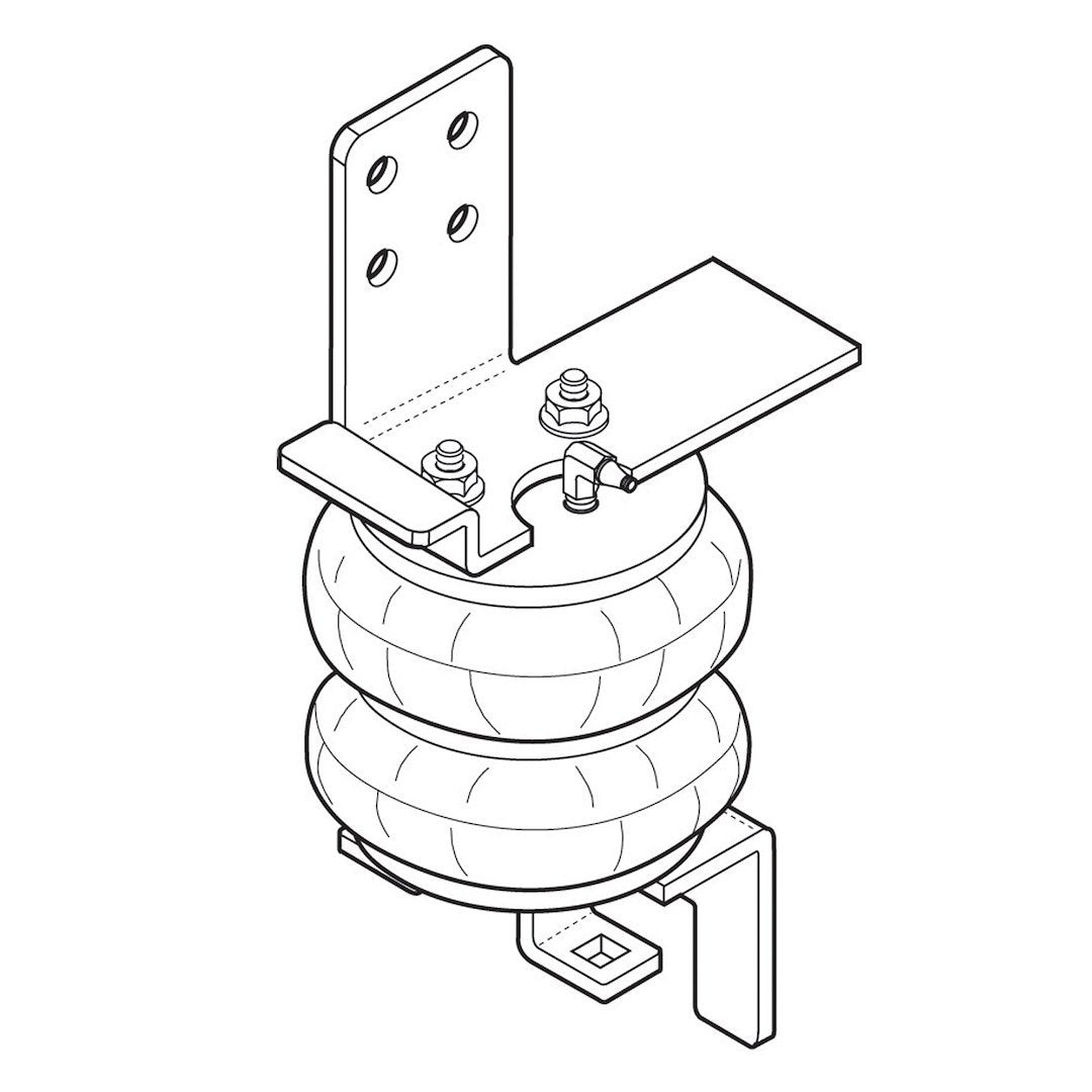 Firestone Industrial 2304 Helper Spring Kit - image 1