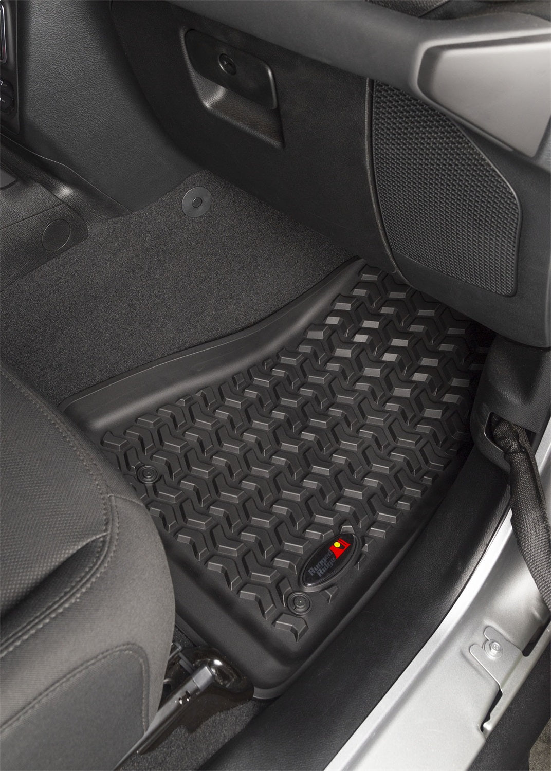 Rugged Ridge 12920.36 Thermoplastic Front Floor Liner Set