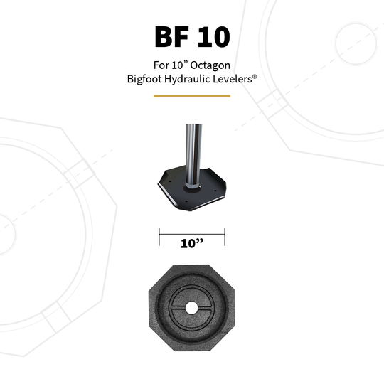 Snappad Bf10sp4 Leveling Jack Foot Pad - image 4