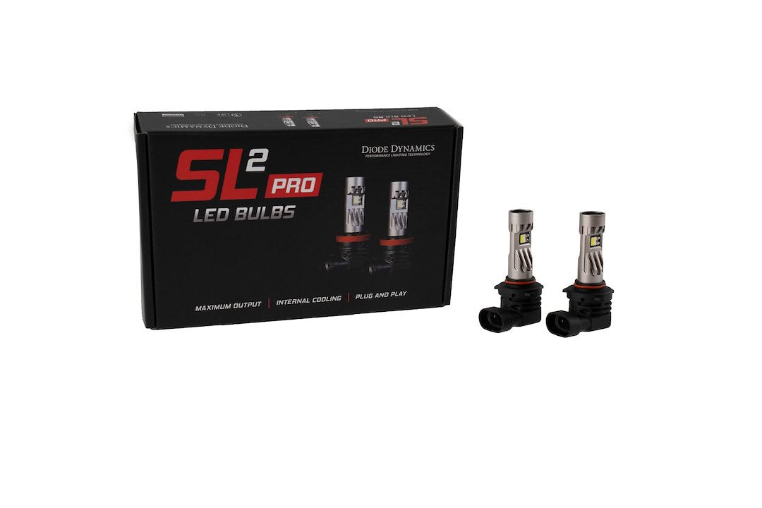 Diode Dynamics DD0637P 9005 14W White LED Headlight Bulbs