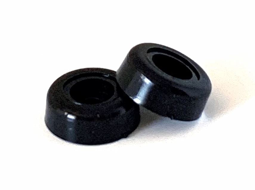 JR Products Door Stop Bumper (11005) – Color: Black