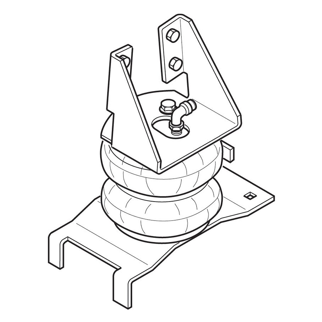 Firestone Industrial 2245 Helper Spring Kit - image 1