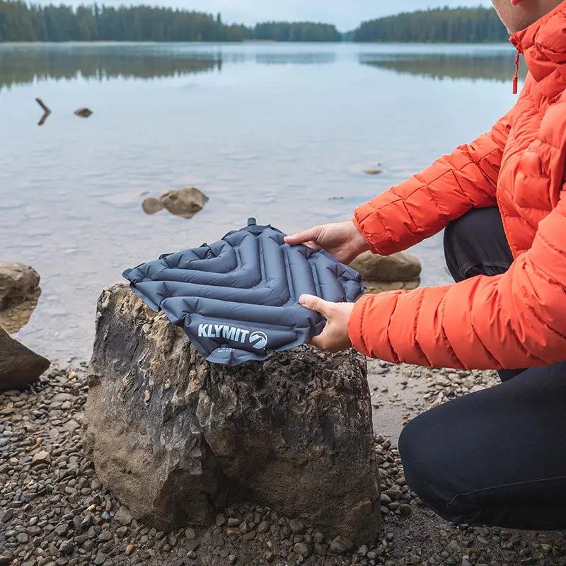 Klymit 12VSGR02B V Seat Inflatable Cushion