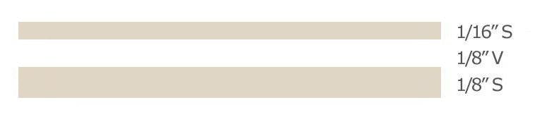 Trimbrite T0409 Beige Multistripe Pinstripe Tape