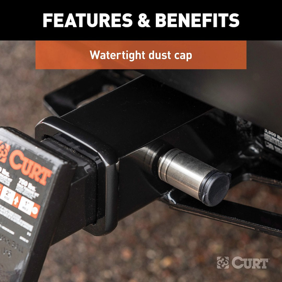 CURT Fully Universal 2 Inch Receiver Hitch Trailer Hitch Pin (23516)