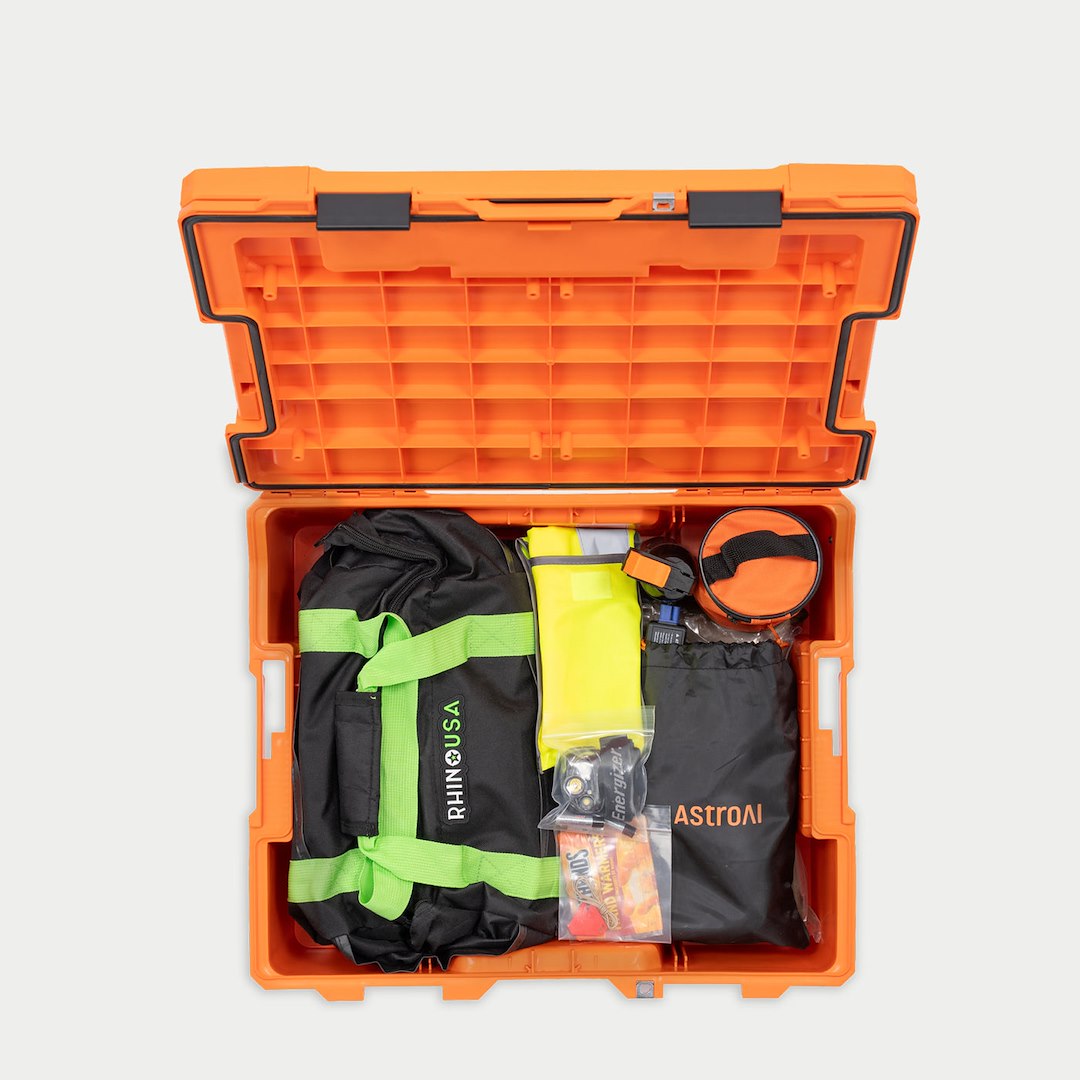 Decked A0132-Road-Org Roadside Emergency Kit