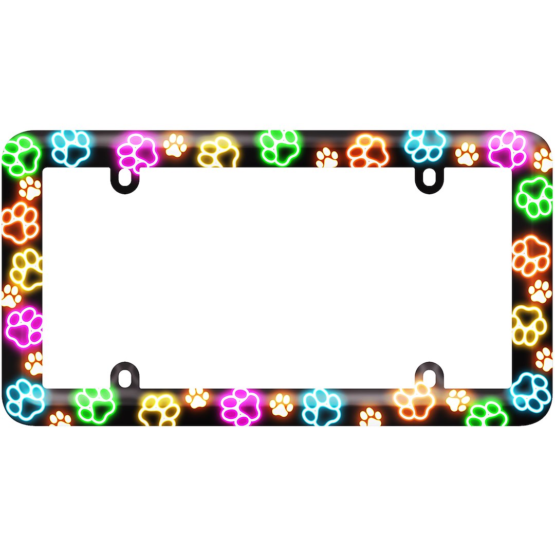 Cruiser 23807 Bold Graphics Paws Plate Frame - image 1