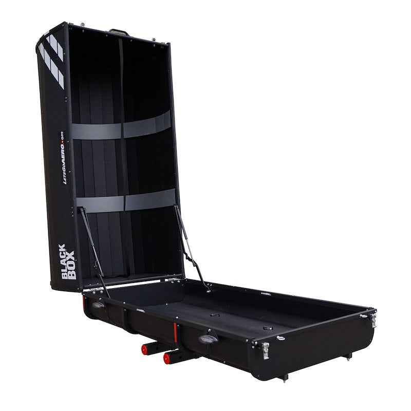 Lets Go Aero H02196 BlackBox PRO Hitch Cargo Carrier with Enclosed Storage