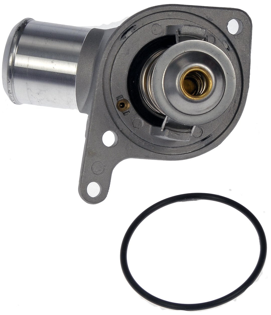Dorman 902700 Silver Metal Thermostat Housing with Gasket - image 2