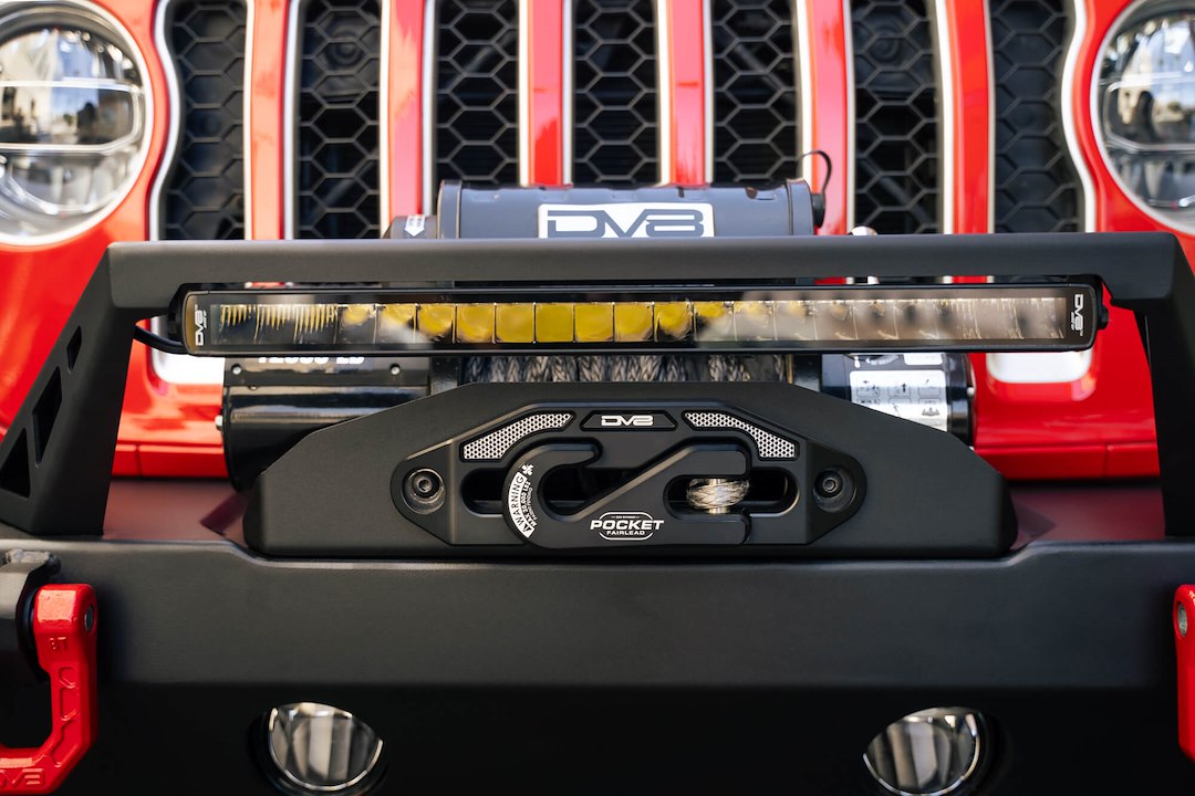 DV8 Offroad FBJL-06 FS-25 Stubby Steel Front Bumper