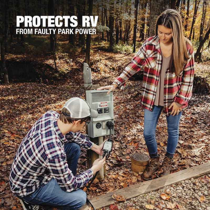 Surge Guard 44280 Portable RV Surge Protector – 30 Amp