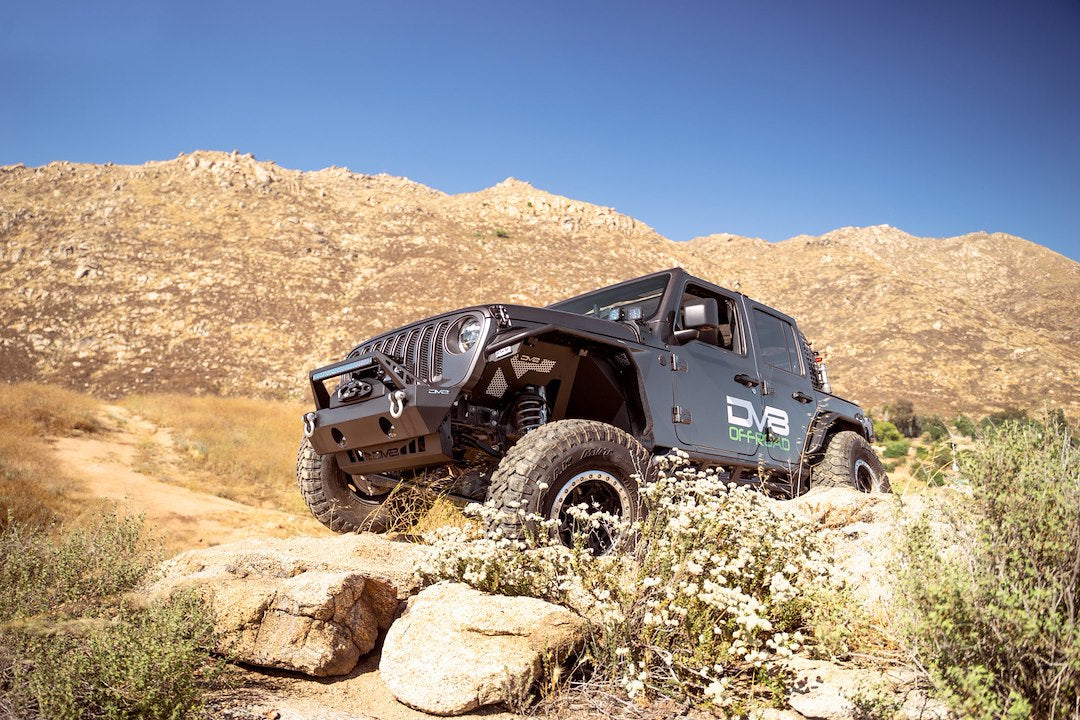 DV8 Offroad FBJL-06 FS-25 Stubby Steel Front Bumper