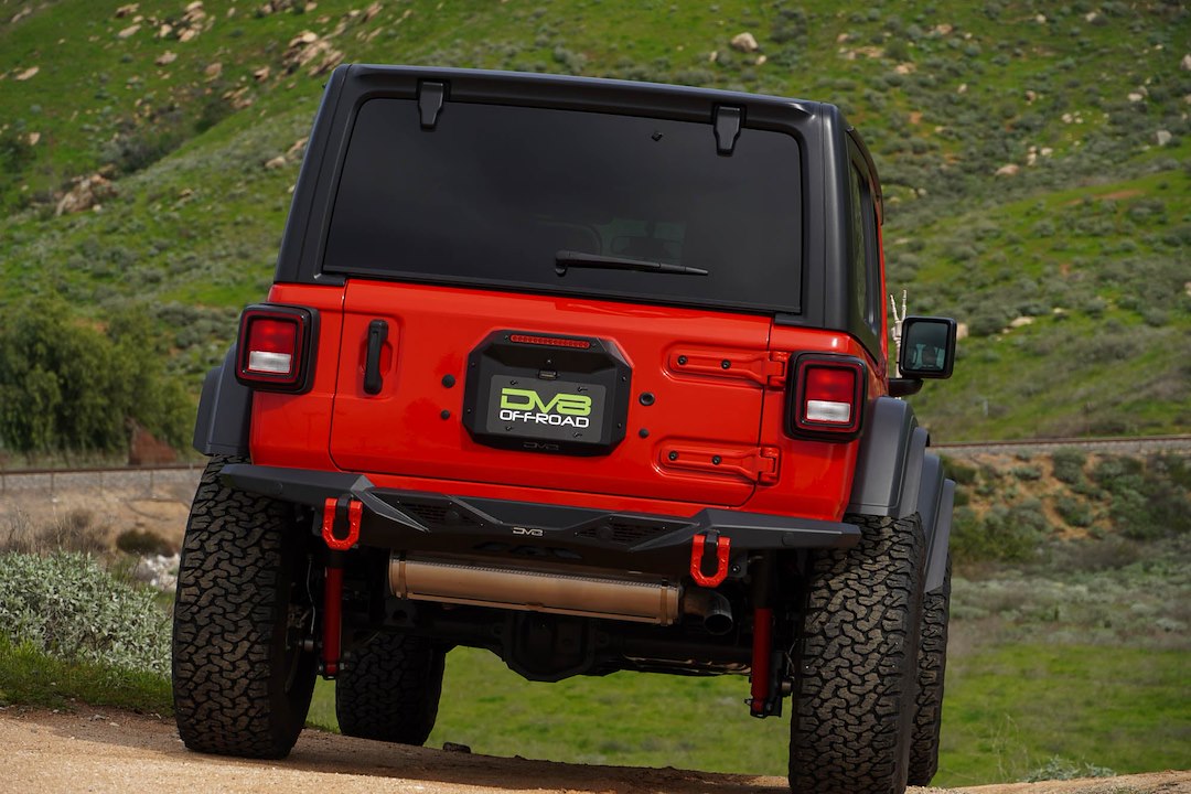 DV8 Offroad TSJL-04 Wrangler JL Spare-Delete Vent Cover