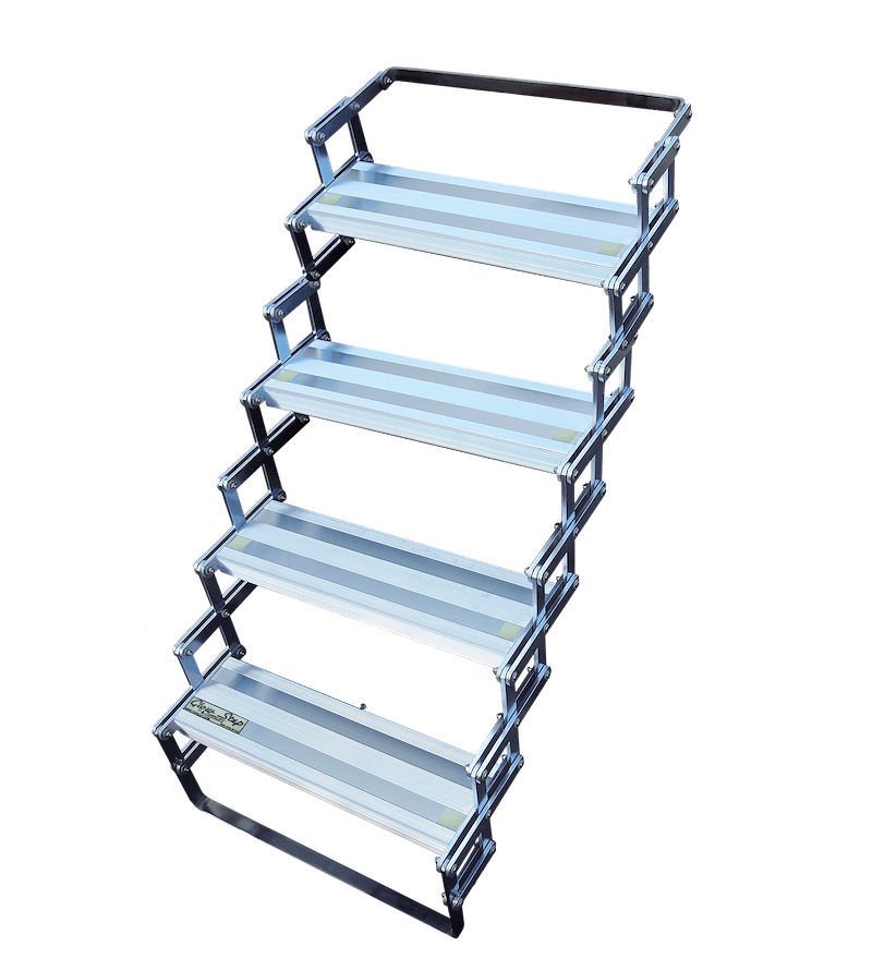 GlowStep 4-Step RV Entry Step – Self-Illuminating, A7504