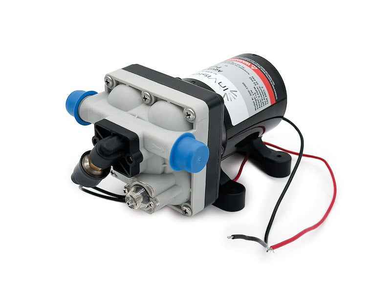 Invision 12V RV Fresh Water Pump 3.5 GPM Self-Priming 55 PSI 320-2200