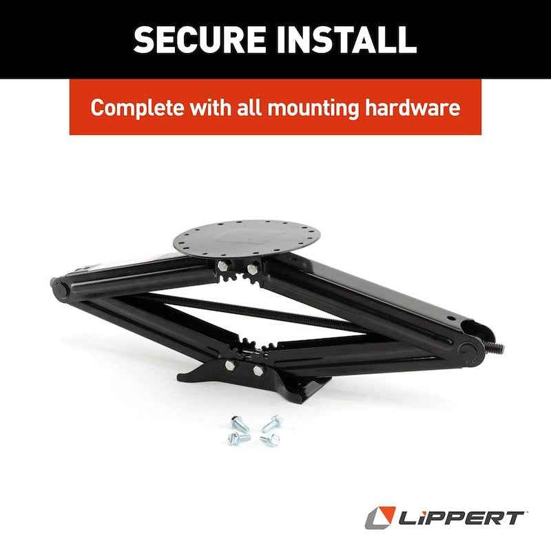 Scissor Jack – 6000 lb Manual RV Leveling Jack 30 Inch Lift (Single)