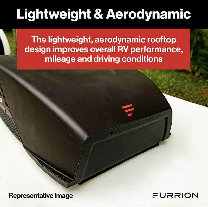Furrion Chill HE Rooftop RV A/C 15000 BTU Black FACR15HESA2-BL-AM