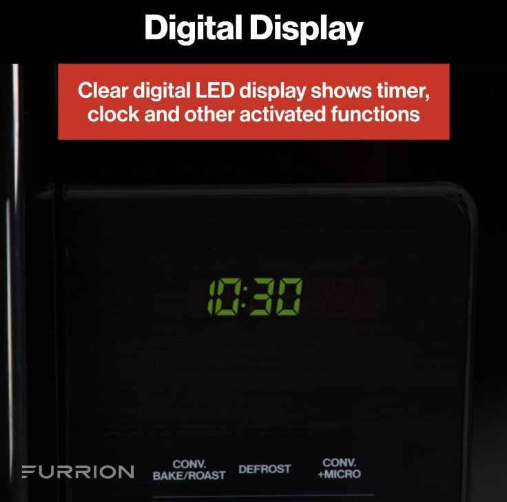 Furrion FMCM15A-SS Gen2 Over-The-Range Convection Microwave Oven 1.5 Cu Ft