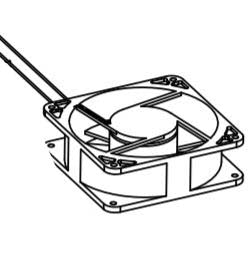 Norcold 50803 2118 Refrigerator Cooling Fan Assembly – 12 Volt