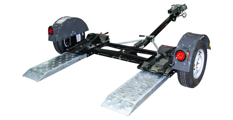 Demco RV 9713093 KarKaddy X Car Dolly – 4,800 lb Capacity with Surge Brakes