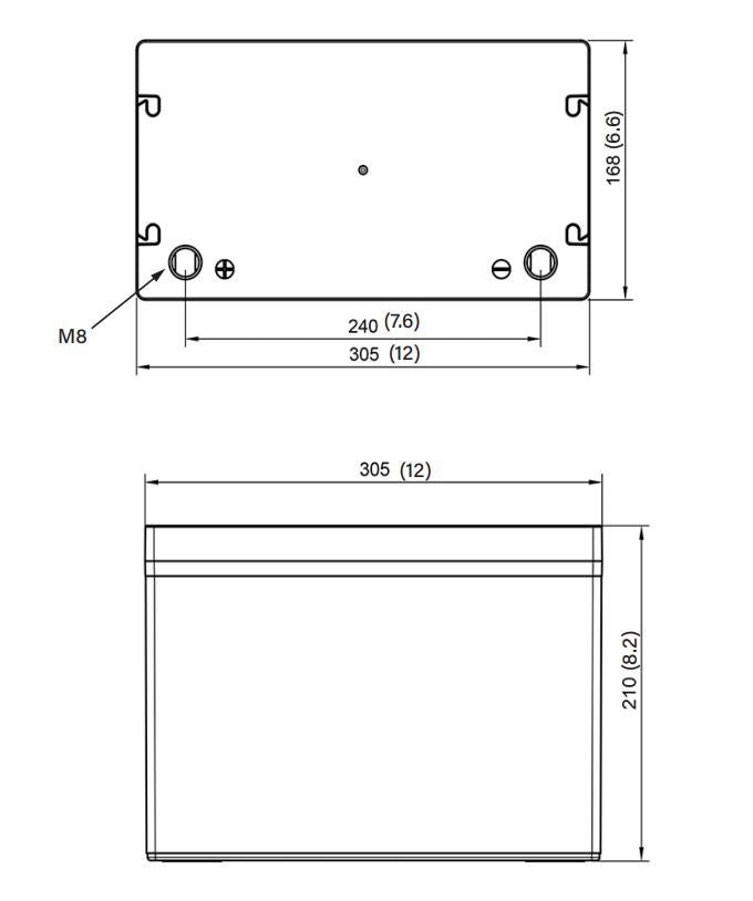 RELiON Lithium Battery RB80 Group 27 12V 80Ah Marine Deep Cycle