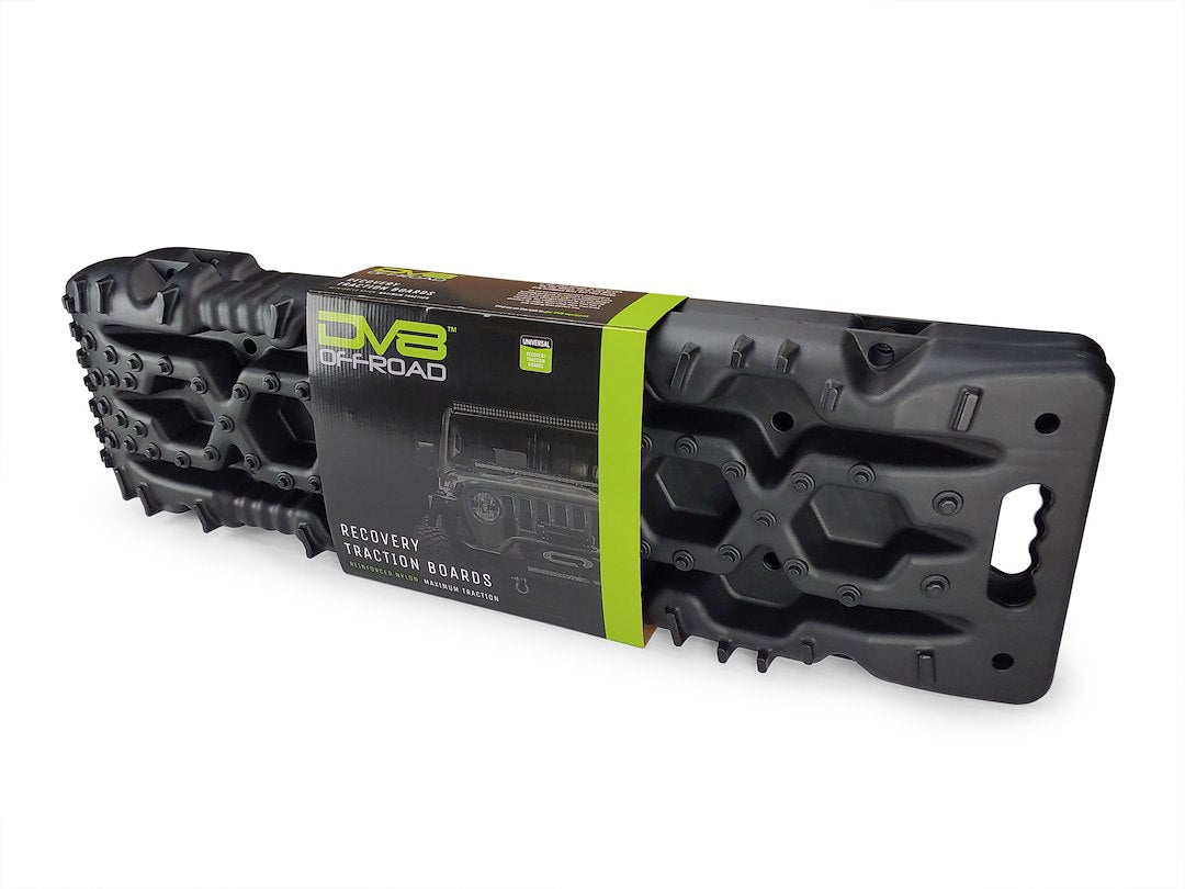 DV8 Offroad RTB1-01BK Black Traction Boards with Bag