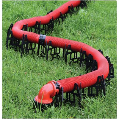 Valterra S1500 Slunky 15' RV Sewer Hose Support – Collapsible with Metal Hinges