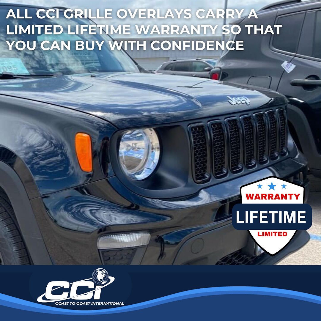 Coast To Coast GI503BLK Renegade Black Mesh Grille Overlay - image 3