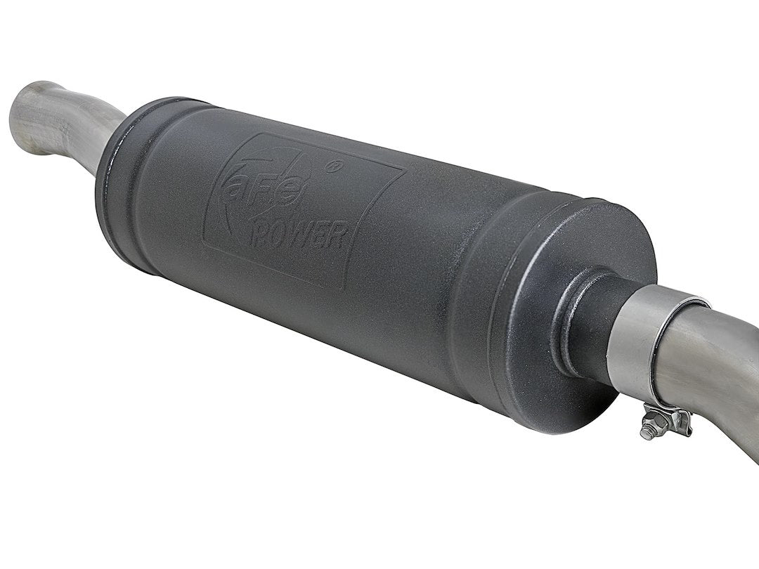 Advanced FLOW Engineering Rebel Cat-Back System Single Quad Exhaust System Kit 49-38071-P - image 3