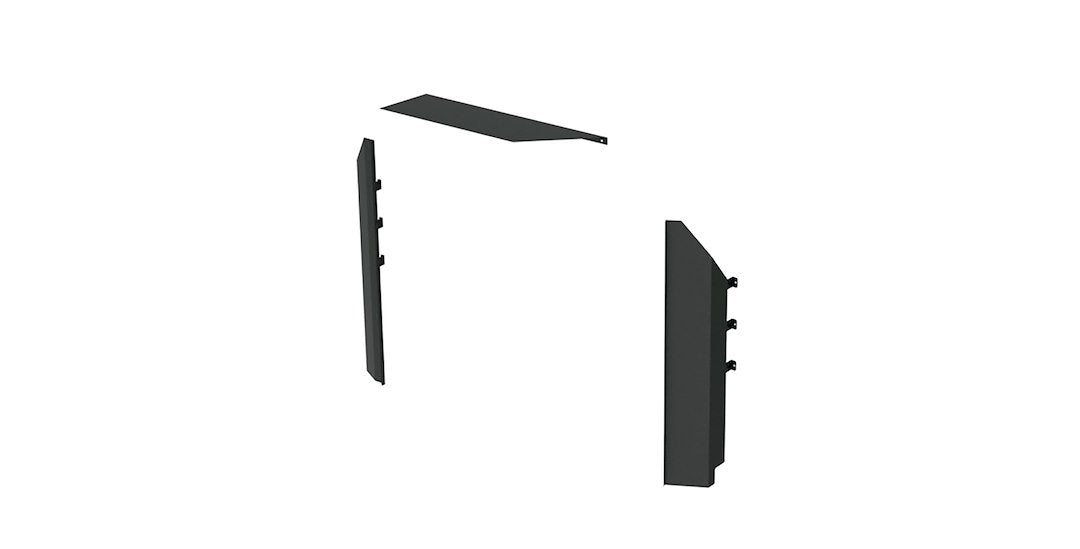 Masterack 027807kp Ford Transit Low Roof Bulkhead Wing