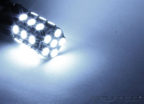 Putco 231156w-360 White 1156 LED Backup Bulb