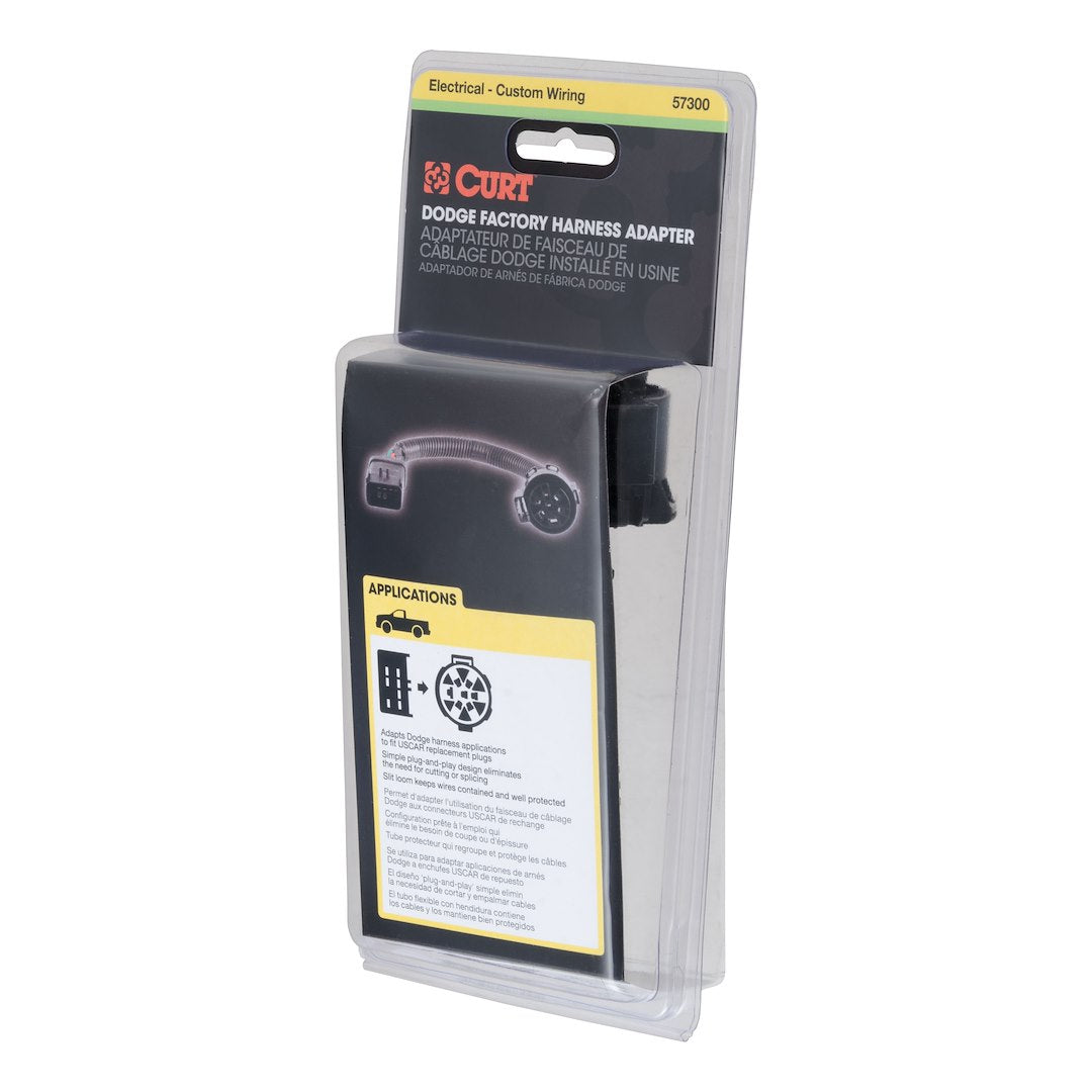 Curt 57300 Trailer Wiring Connector Adapter - image 2
