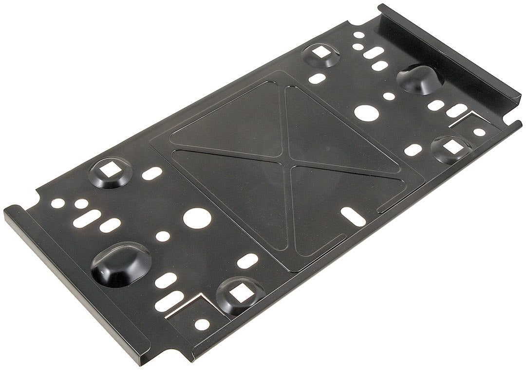 Help! By Dorman 68148 Black Metal Front License Plate Bracket - image 3